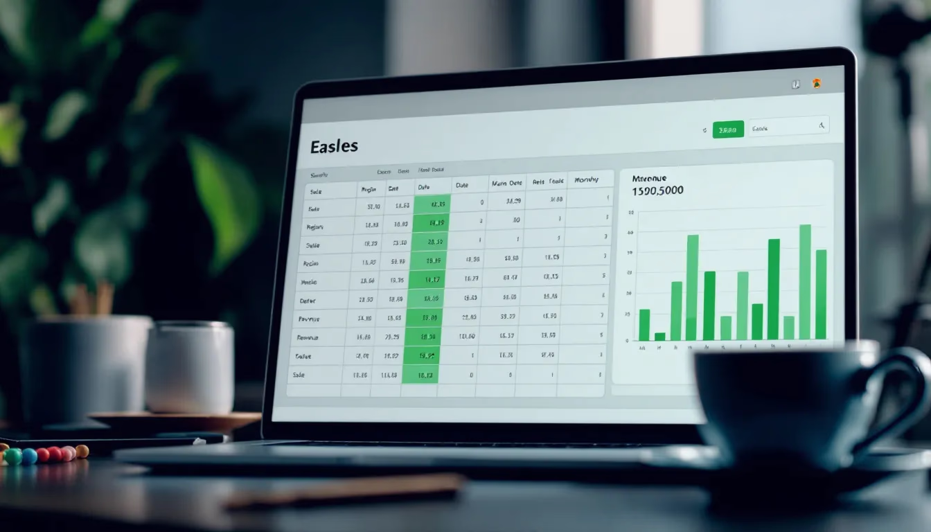 Excel interface