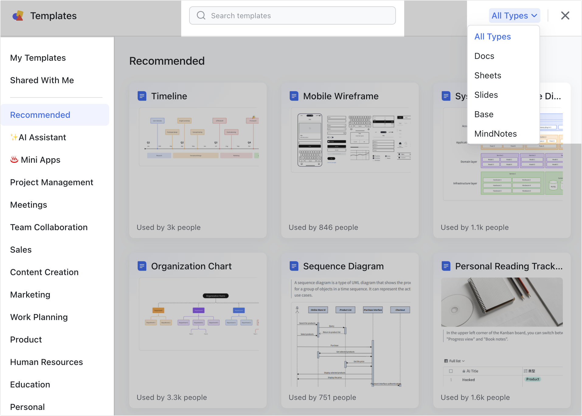 Lark Docs collaborative workspace integrated with CRM workflows and projects