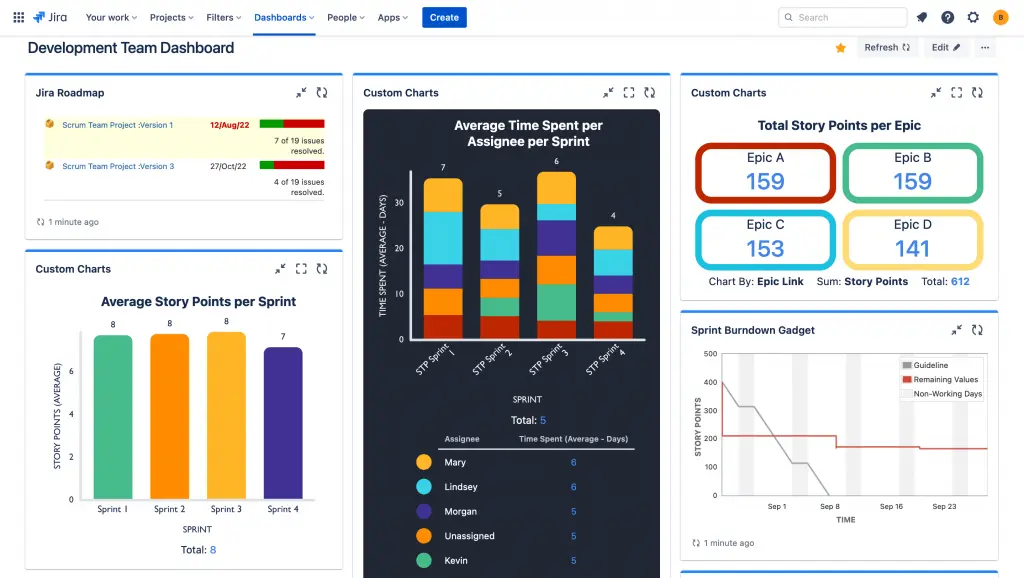 Jira by Atlassian for enterprise-grade agile project management