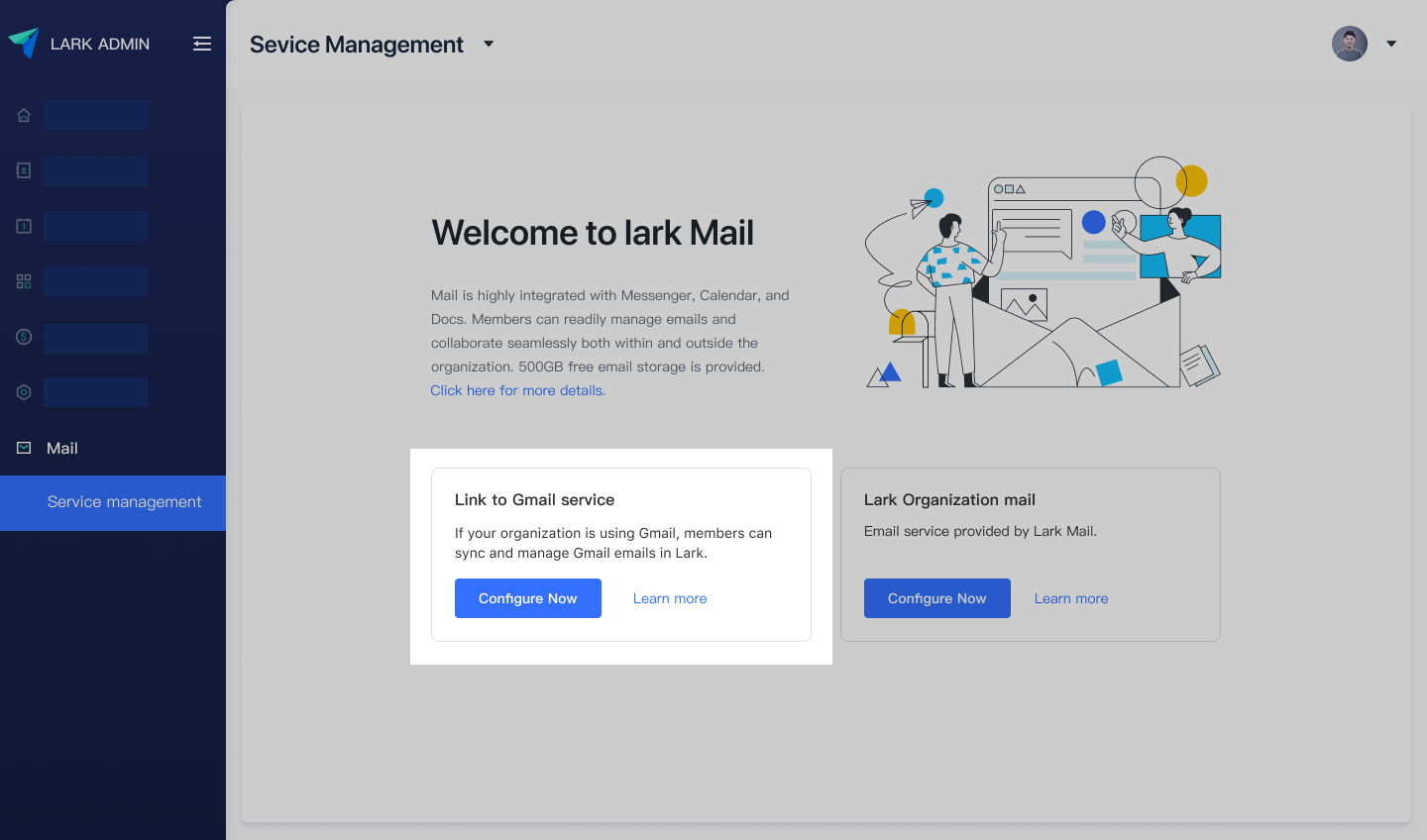 Menyinkronkan dengan layanan email yang ada
