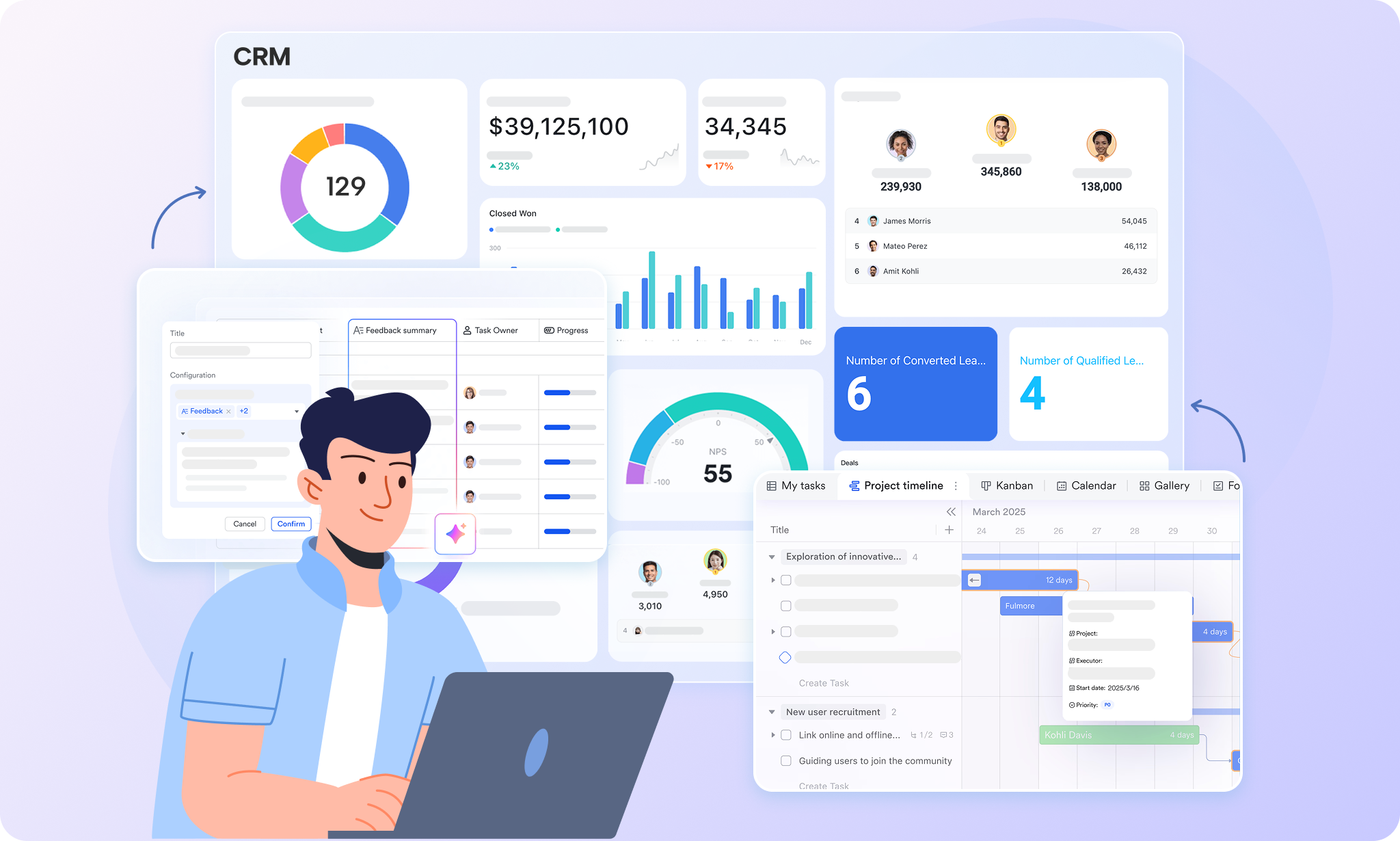 Automasi DM, Balasan Pantas dan CRM Ringkas