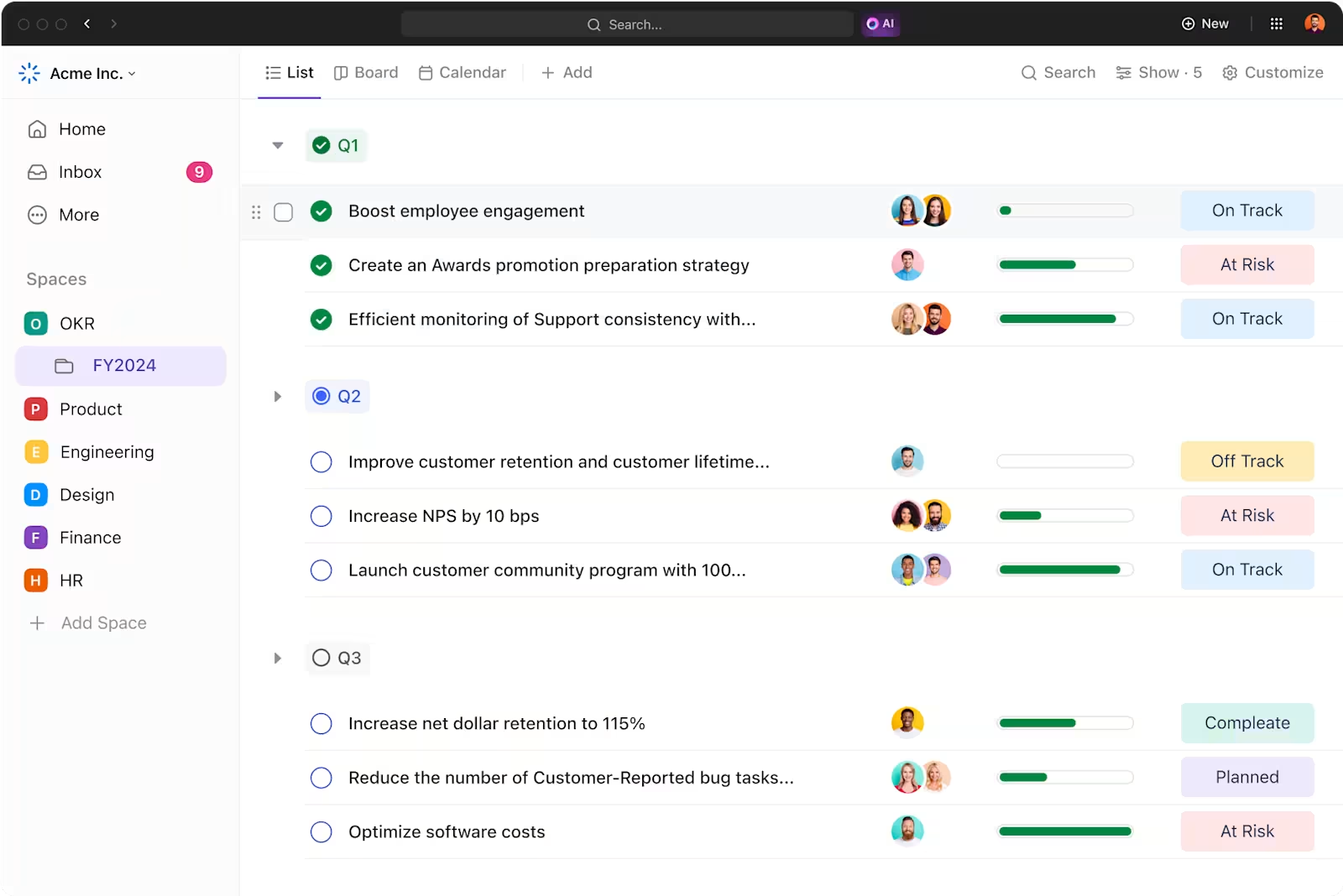 ClickUp: All-in-one content management and workflow tool