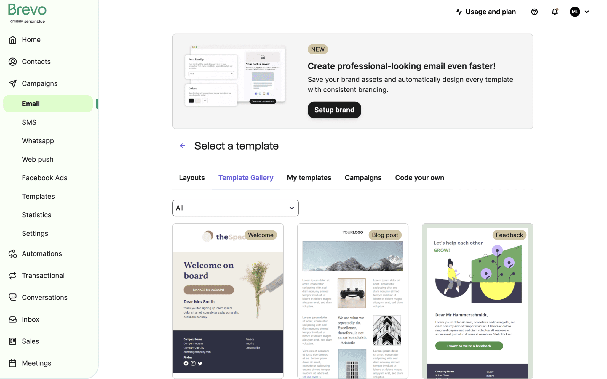 Brevo CRM