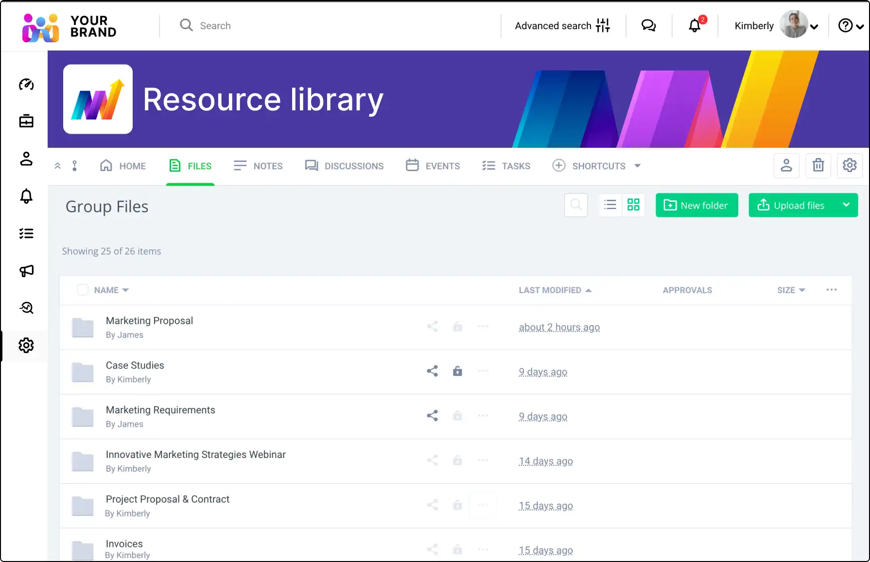 Clinked for secure client portal for document sharing