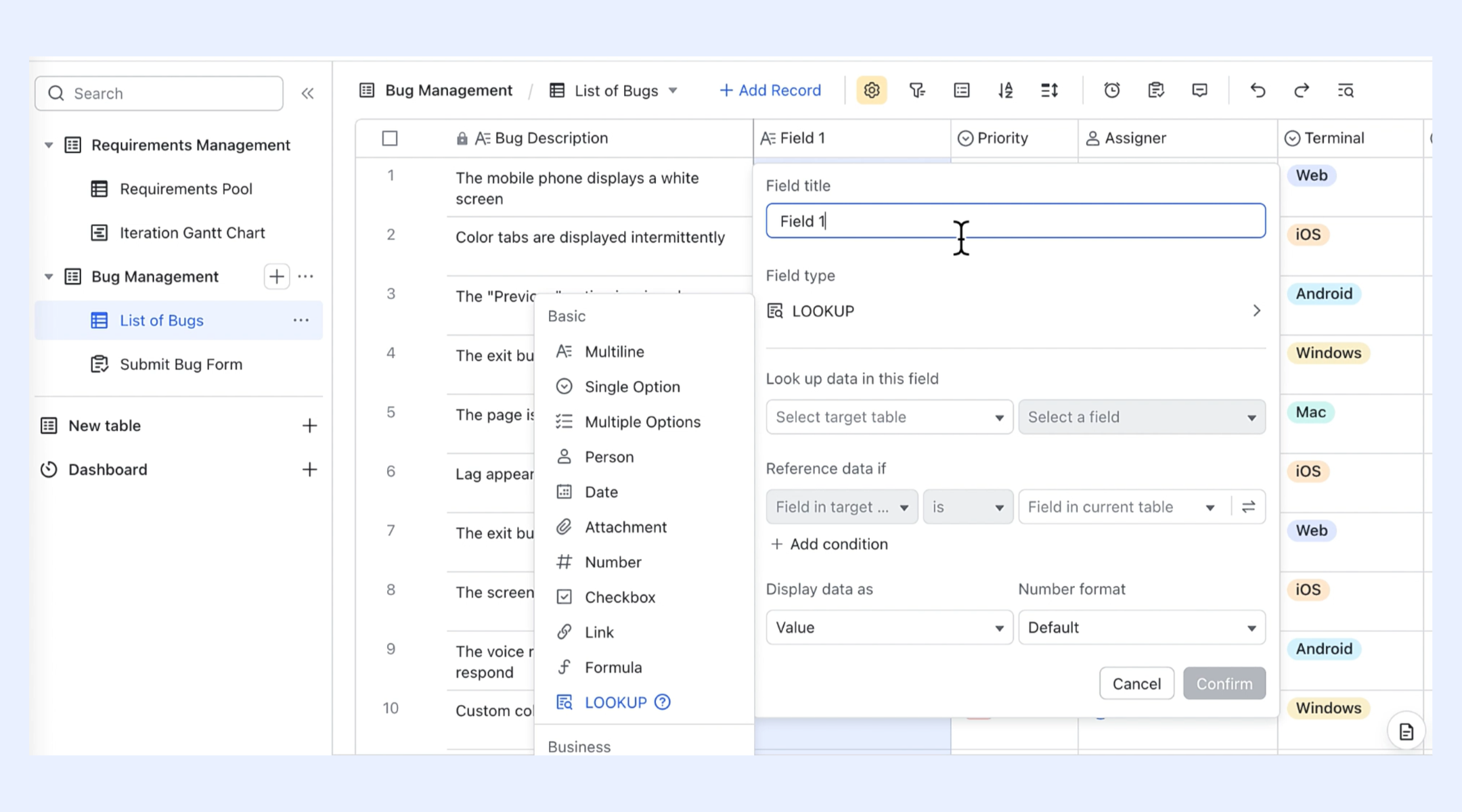 Lark Base keeps data structured and accurate
