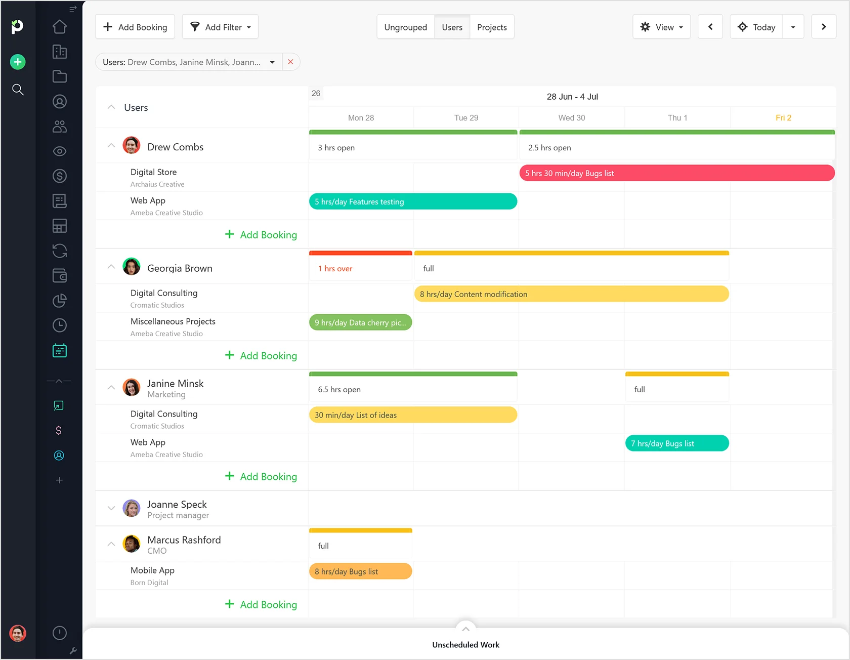 Paymo workflow and time manager