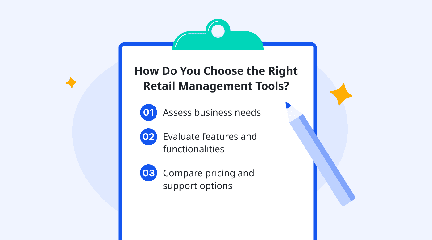 How to select the right retail management tools
