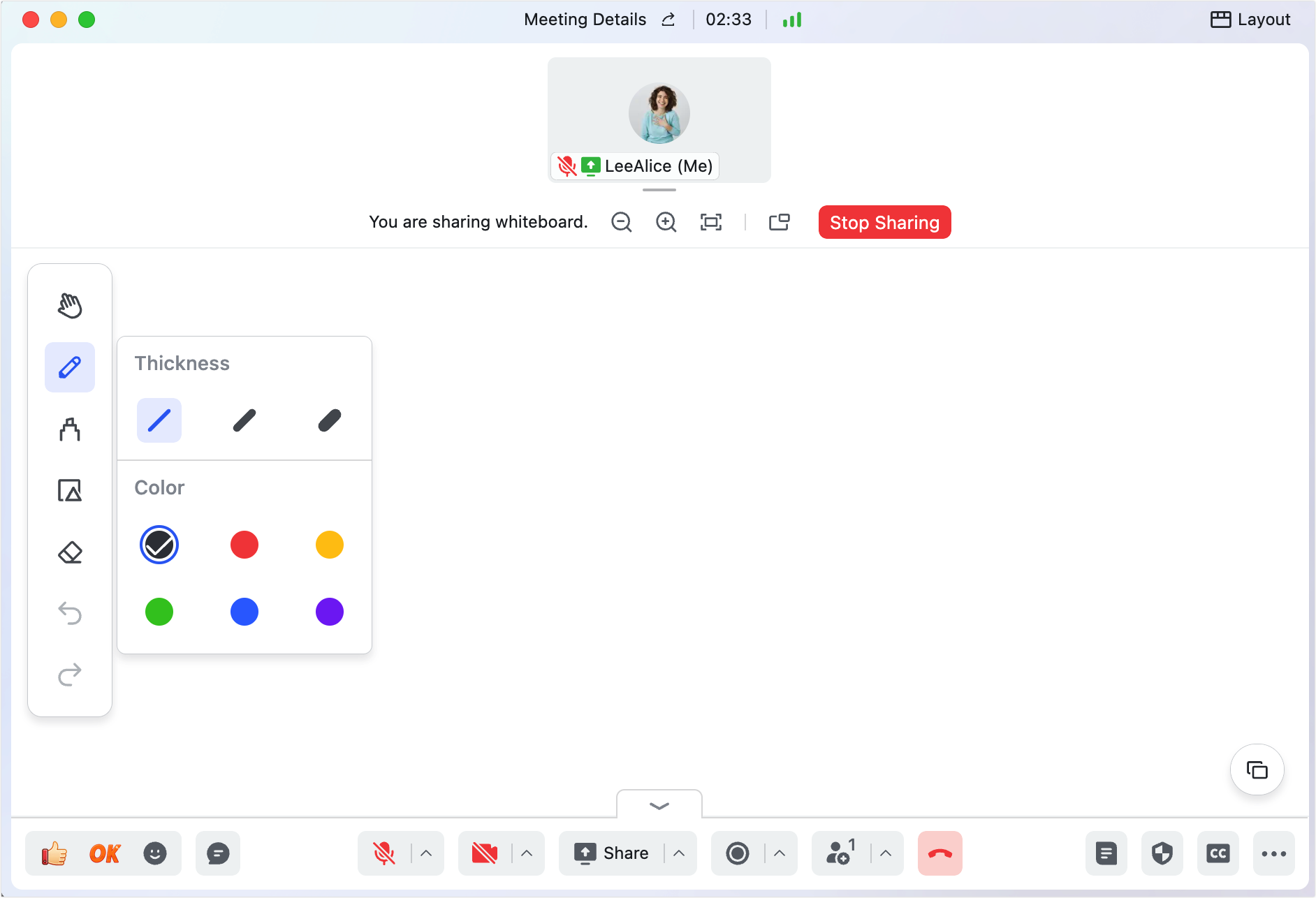 Lark performs as the best web meeting app