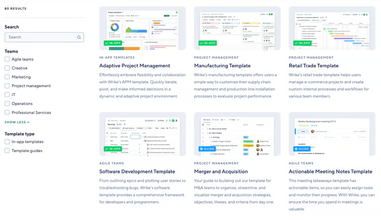 Wrike: Enterprise-ready project administration tools