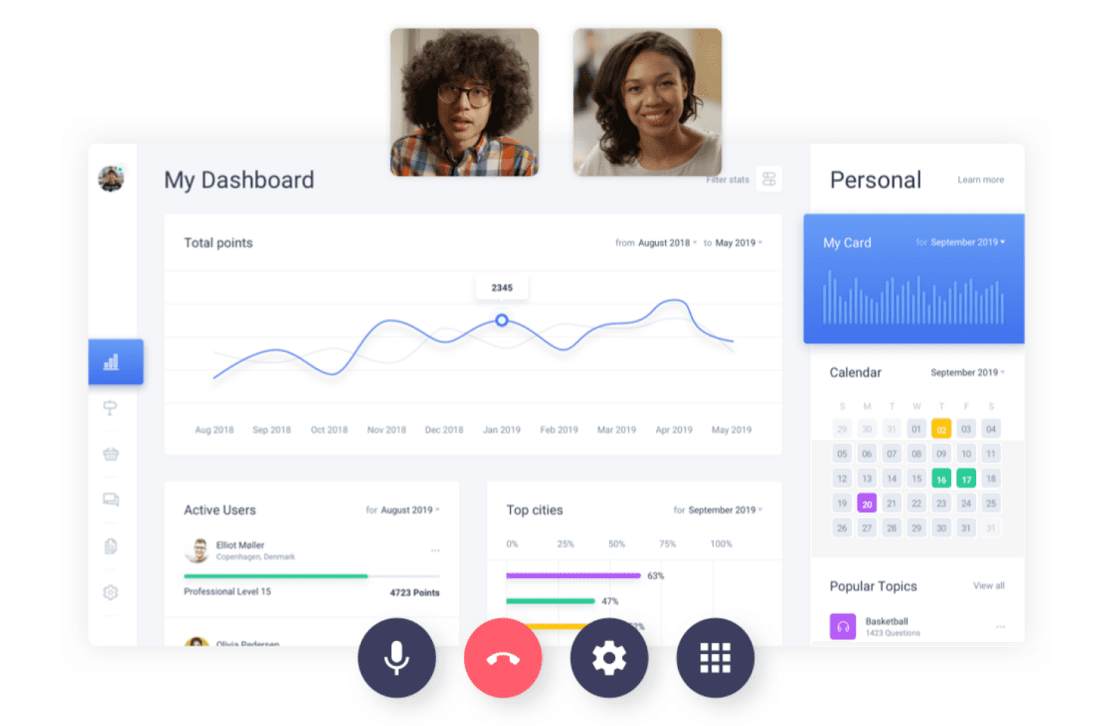 Project management on Flock