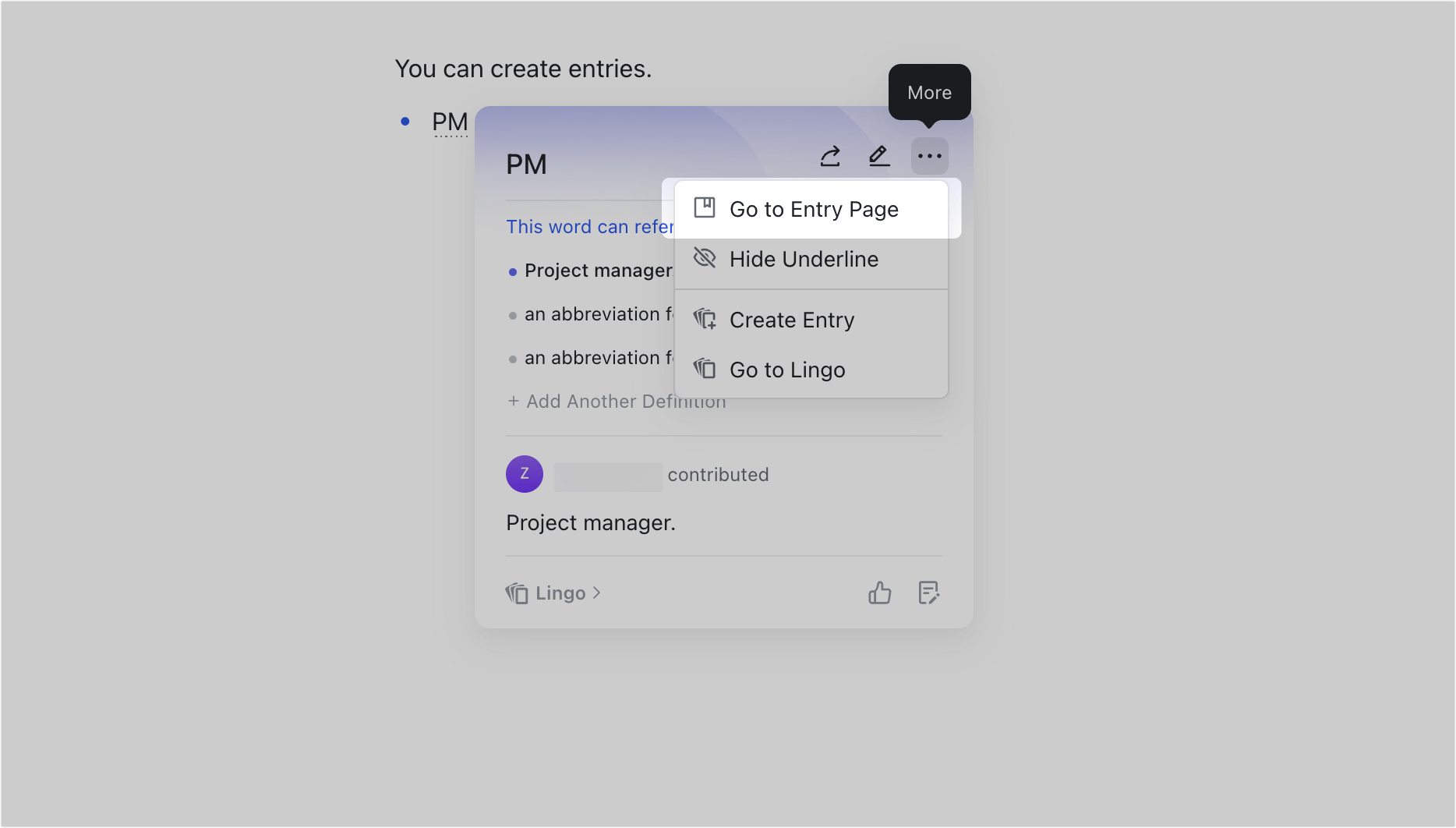 Use Lingo in Docs