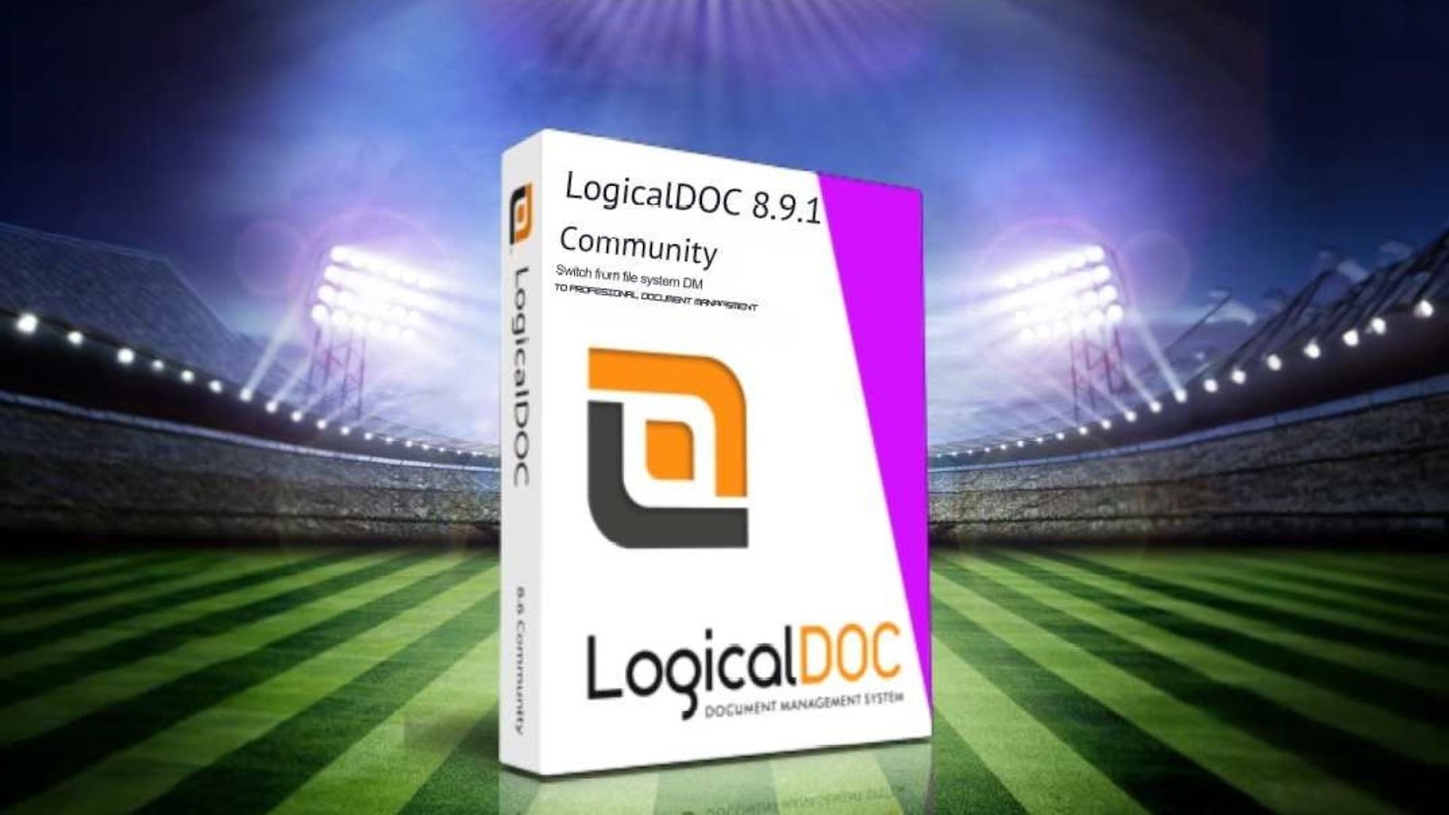 LogicalDoc's Community Edition product box