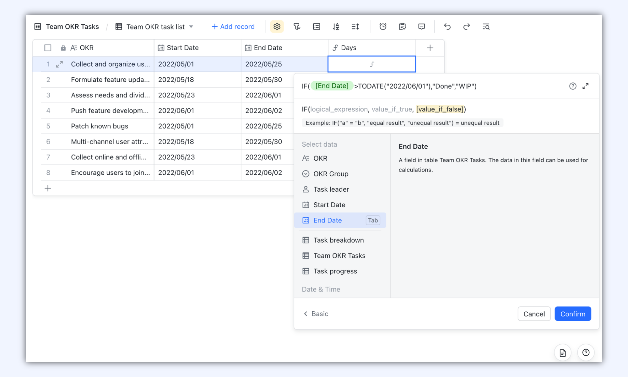 Formulas and AI formulas power up calculations