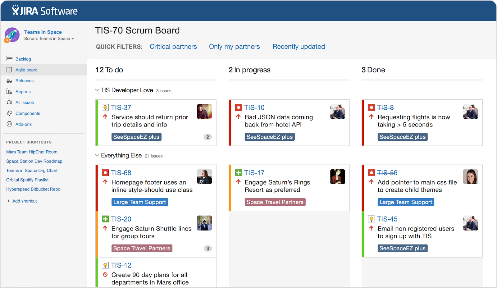 An image showing the monday.com alternative, Jira