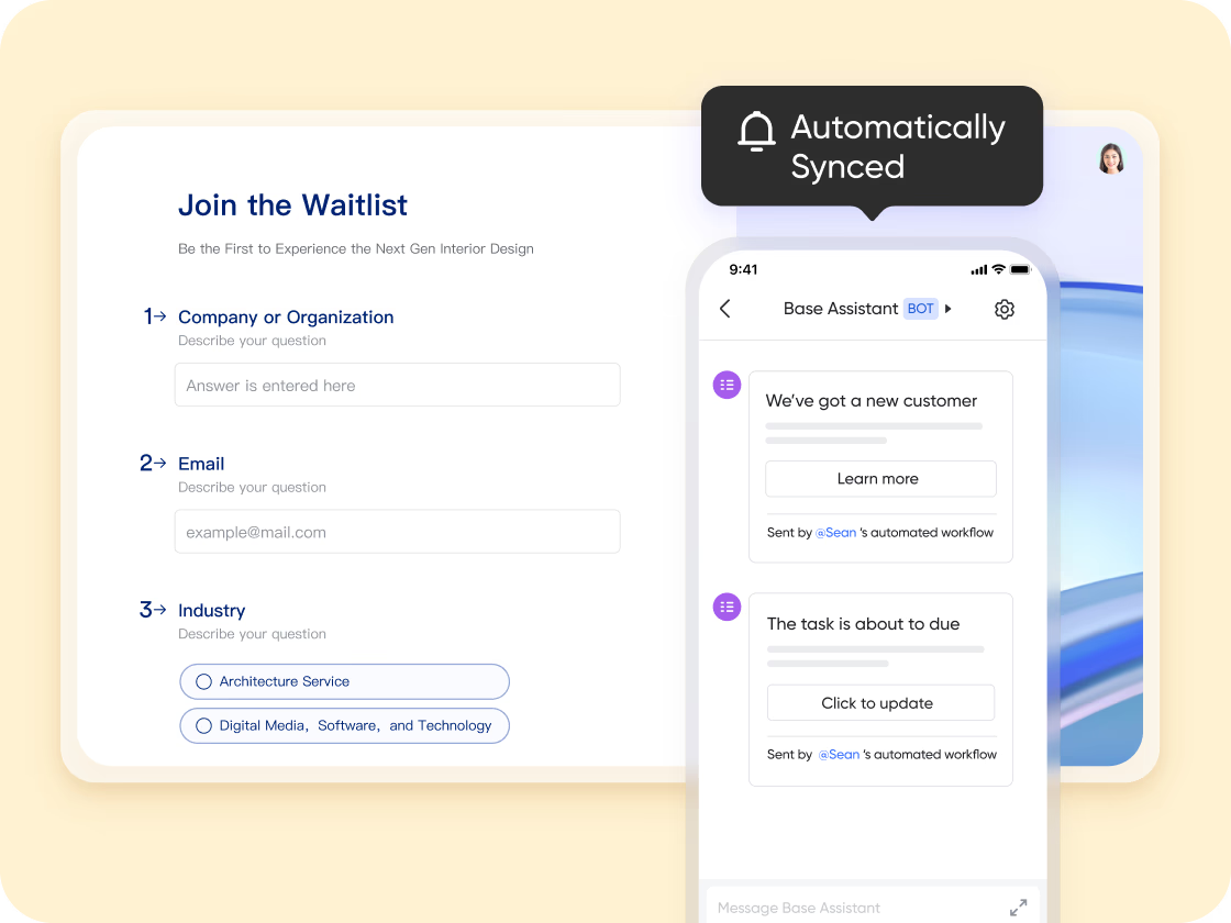Form-based product entry and stock updates