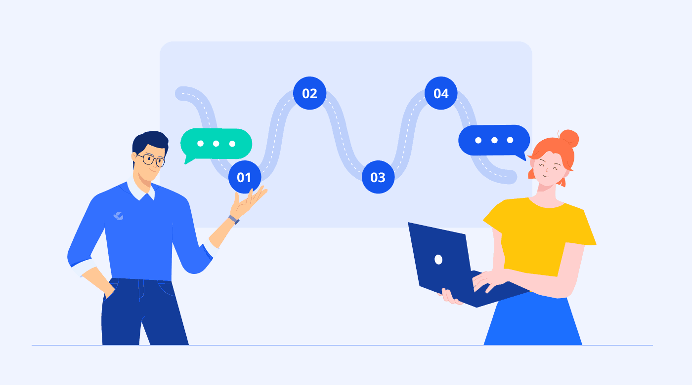 Manager involves employee in decisions
