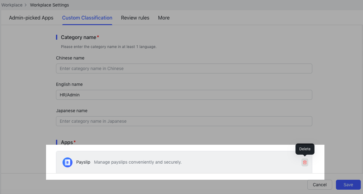 Admin | Remove or deactivate Workplace apps