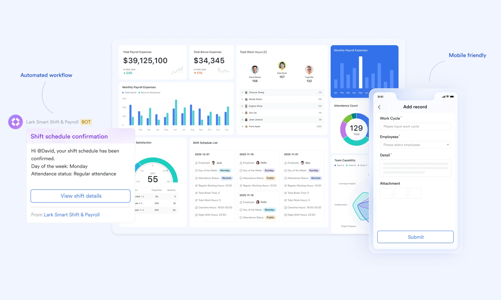 Lark: Collaborative applicant tracking system for hiring teams