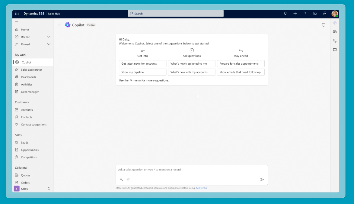 Microsoft Dynamic 365 overview