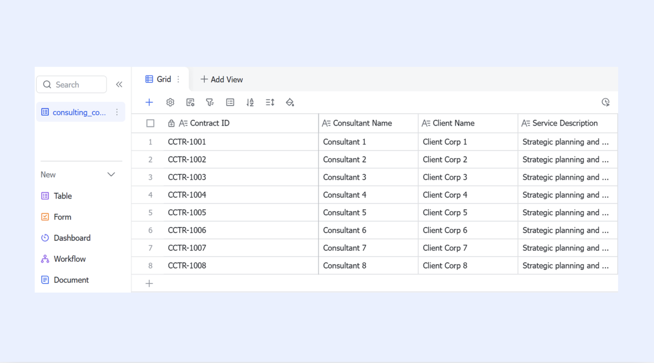 諮詢專案提案範本說明