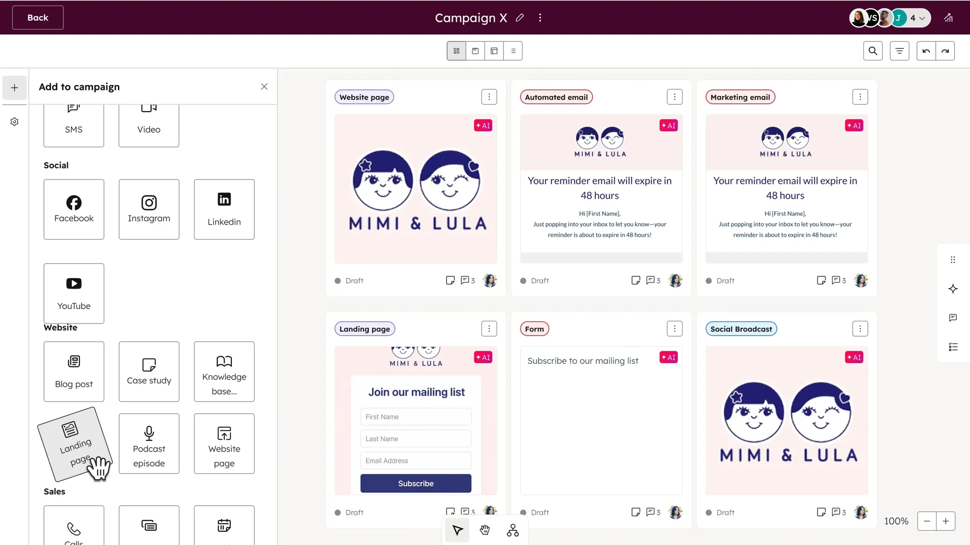 HubSpot marketing software