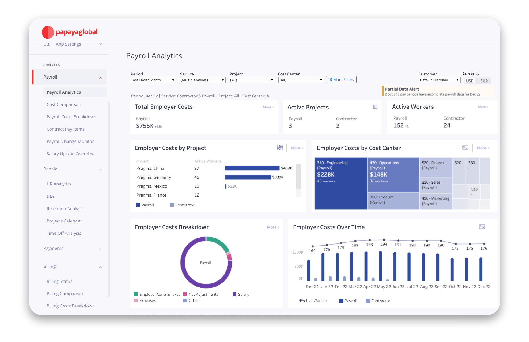 Papaya Global payroll and workforce management platform