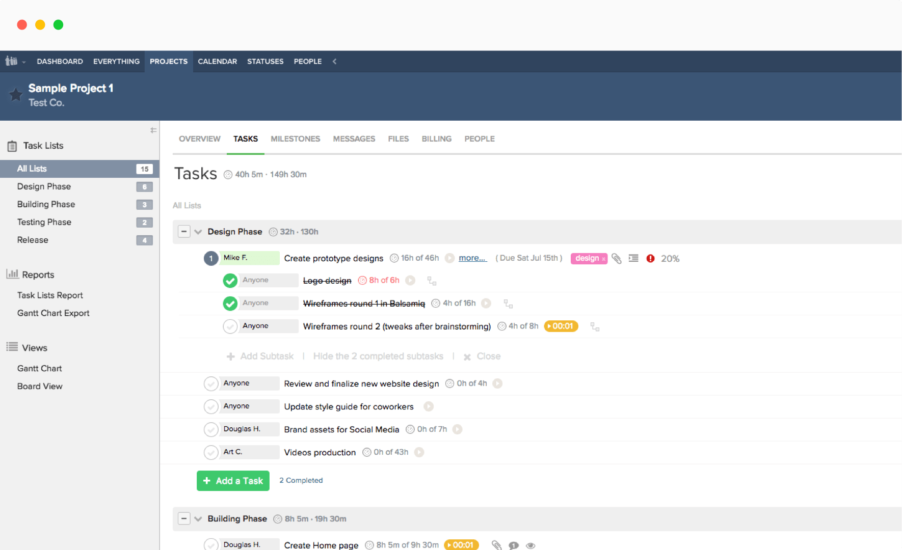 Everhour: Time tracking for project teams
