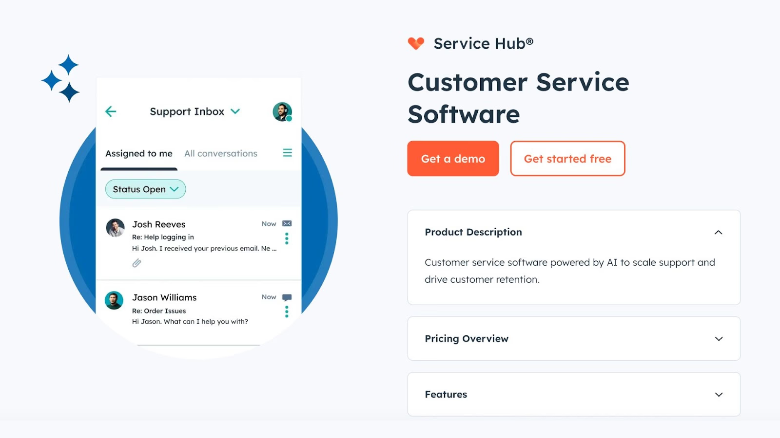 An image of the knowledge base HubSpot Service Hub documentation software Document360