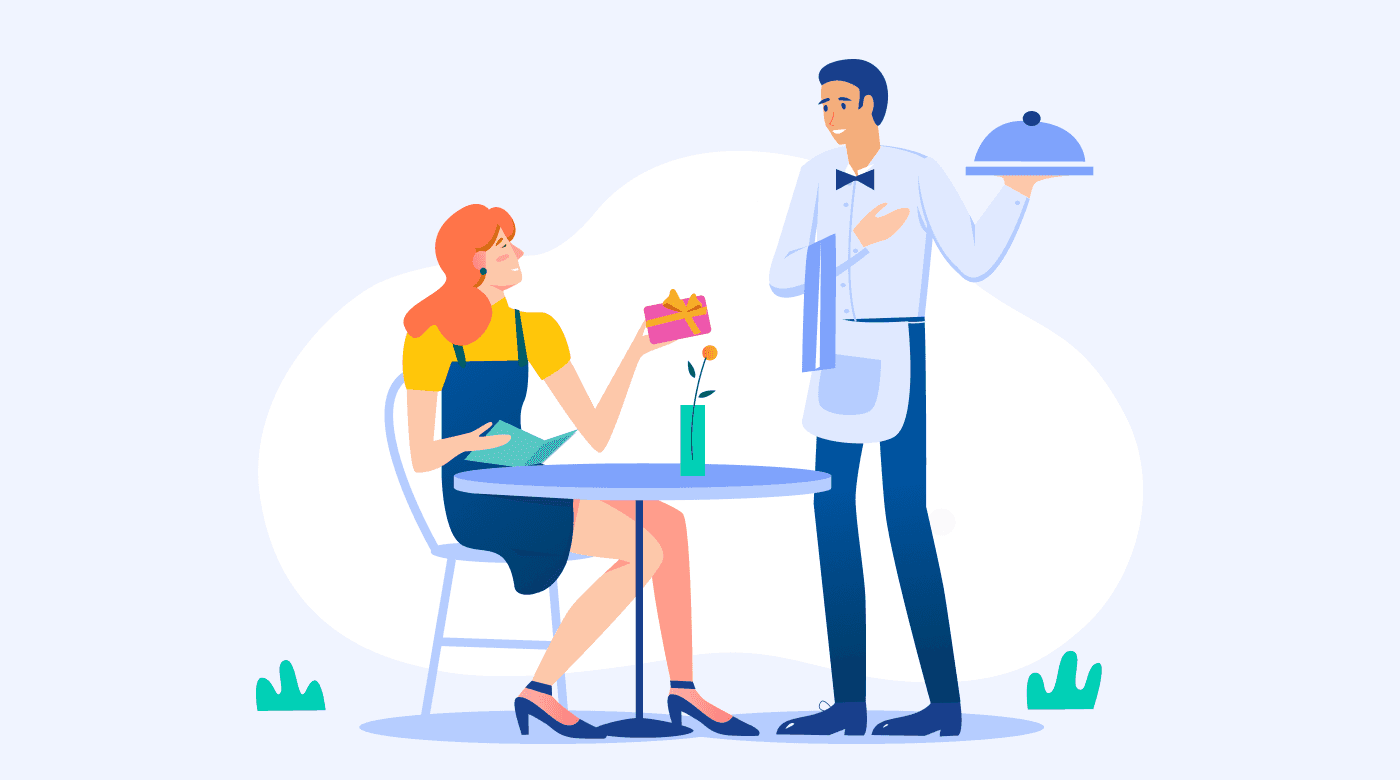 Restaurant gift card promotion