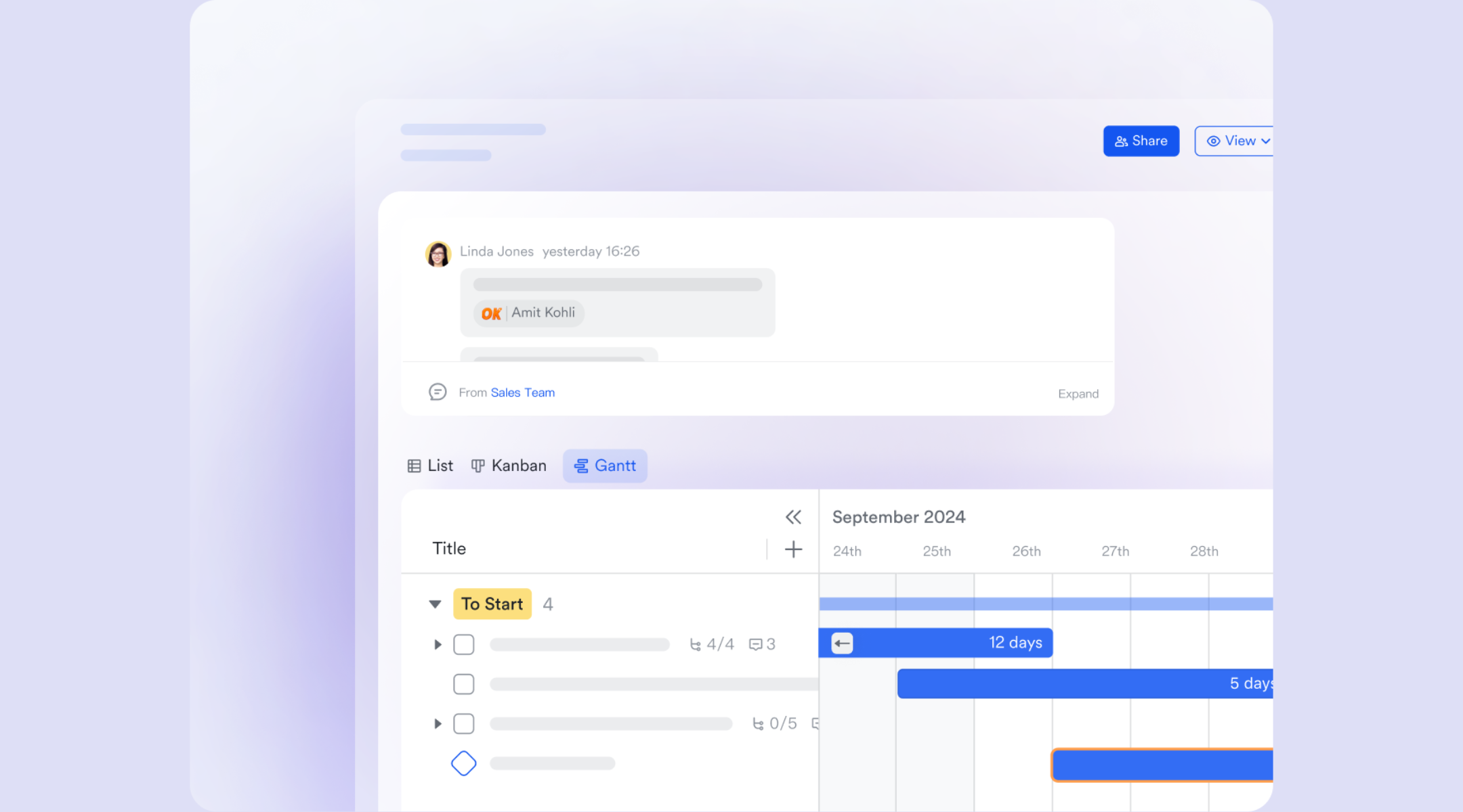 Conversations stay connected to execution