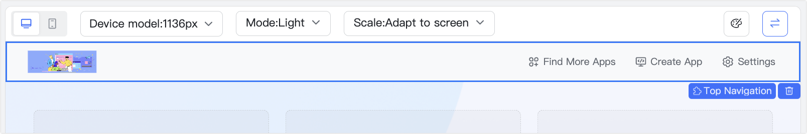 Edit a custom workplace with Workplace Builder