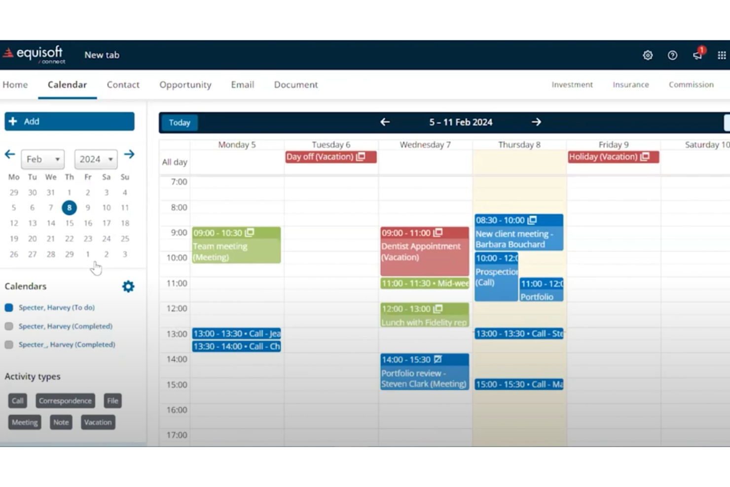 Equisoft CRM