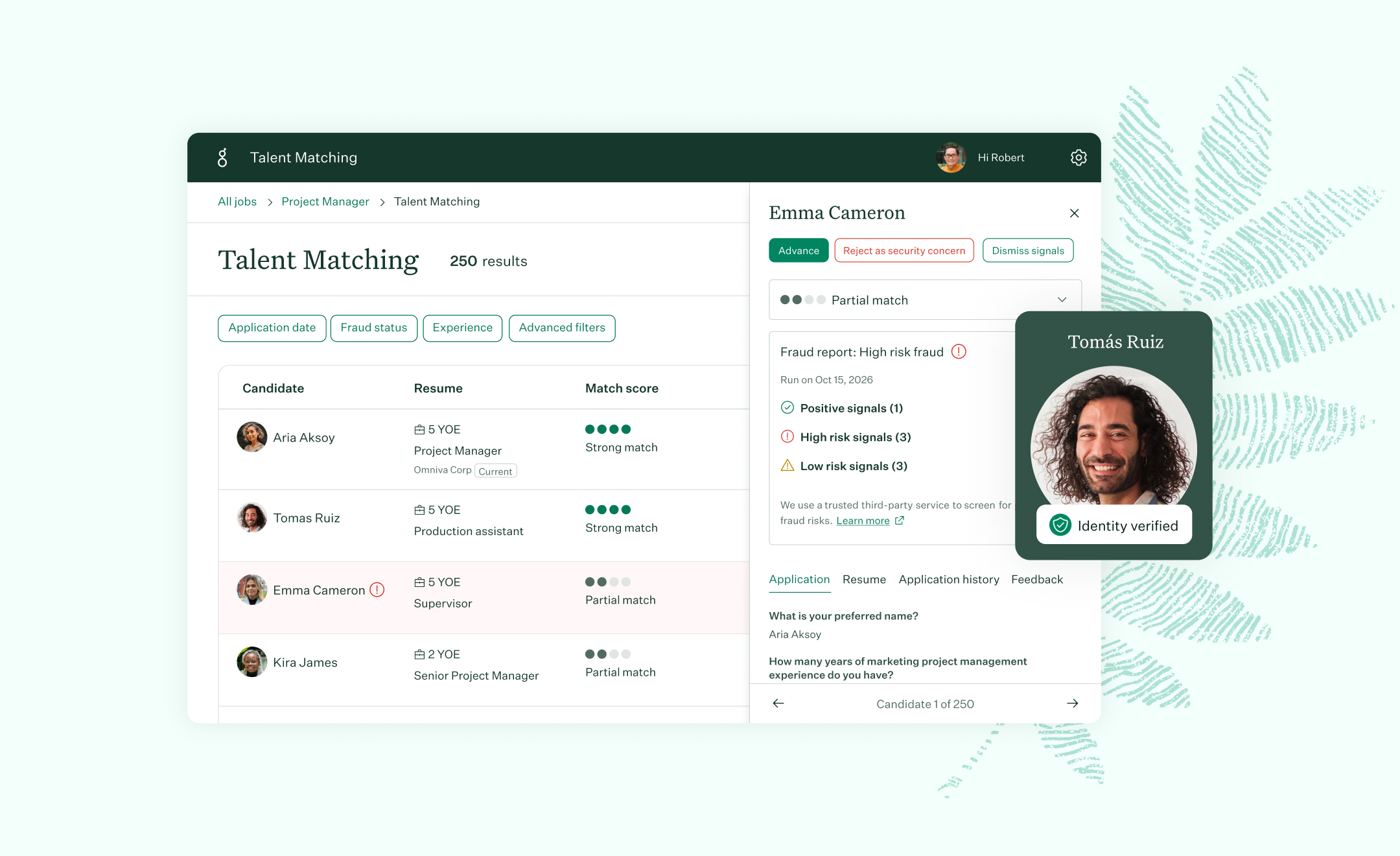 Greenhouse structure and consistent hiring processes