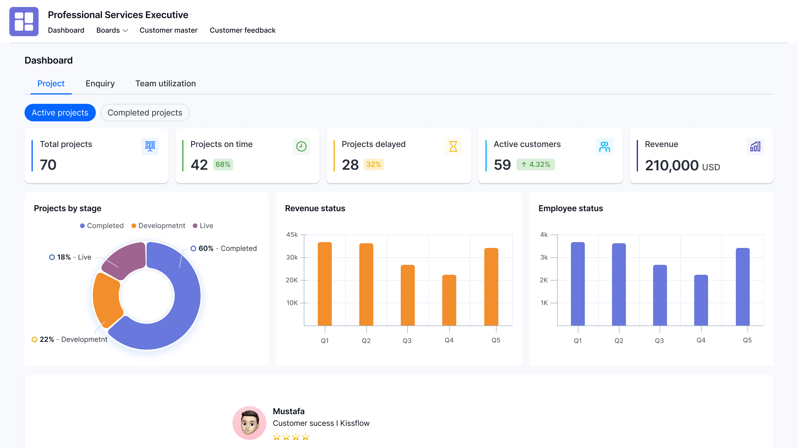 Kissflow no-code BPM platform that simplifies workflow automation