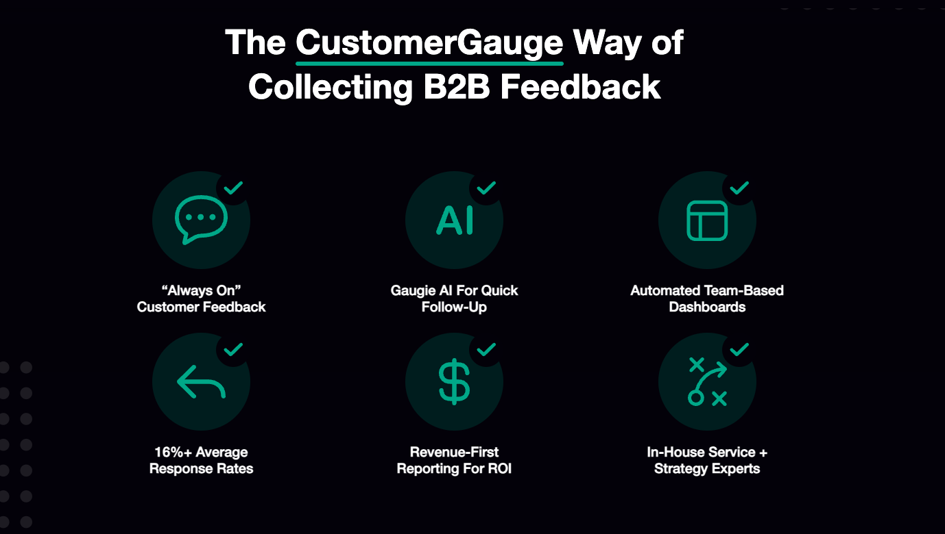 CustomerGauge supports customer retention