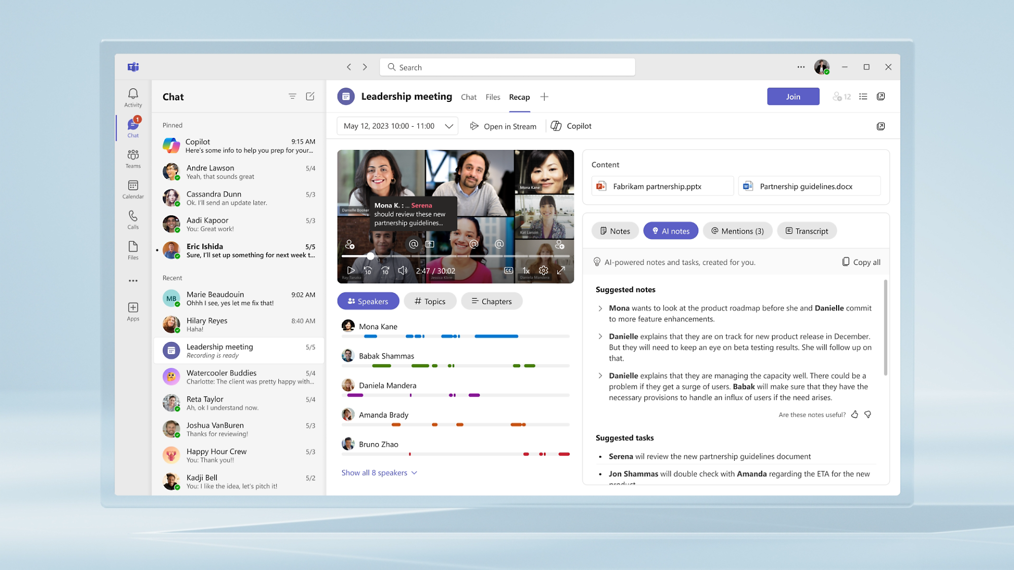 Microsoft Teams: Enterprise chat platform with collaboration tools