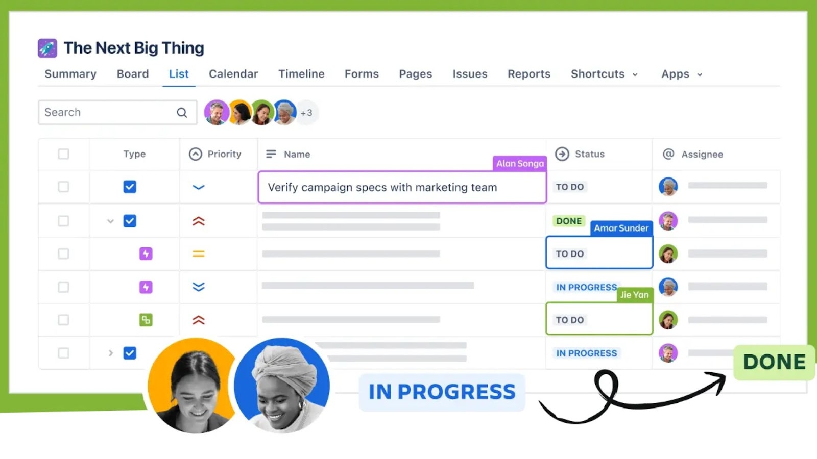 Jira's issue tracker for agile software development teams