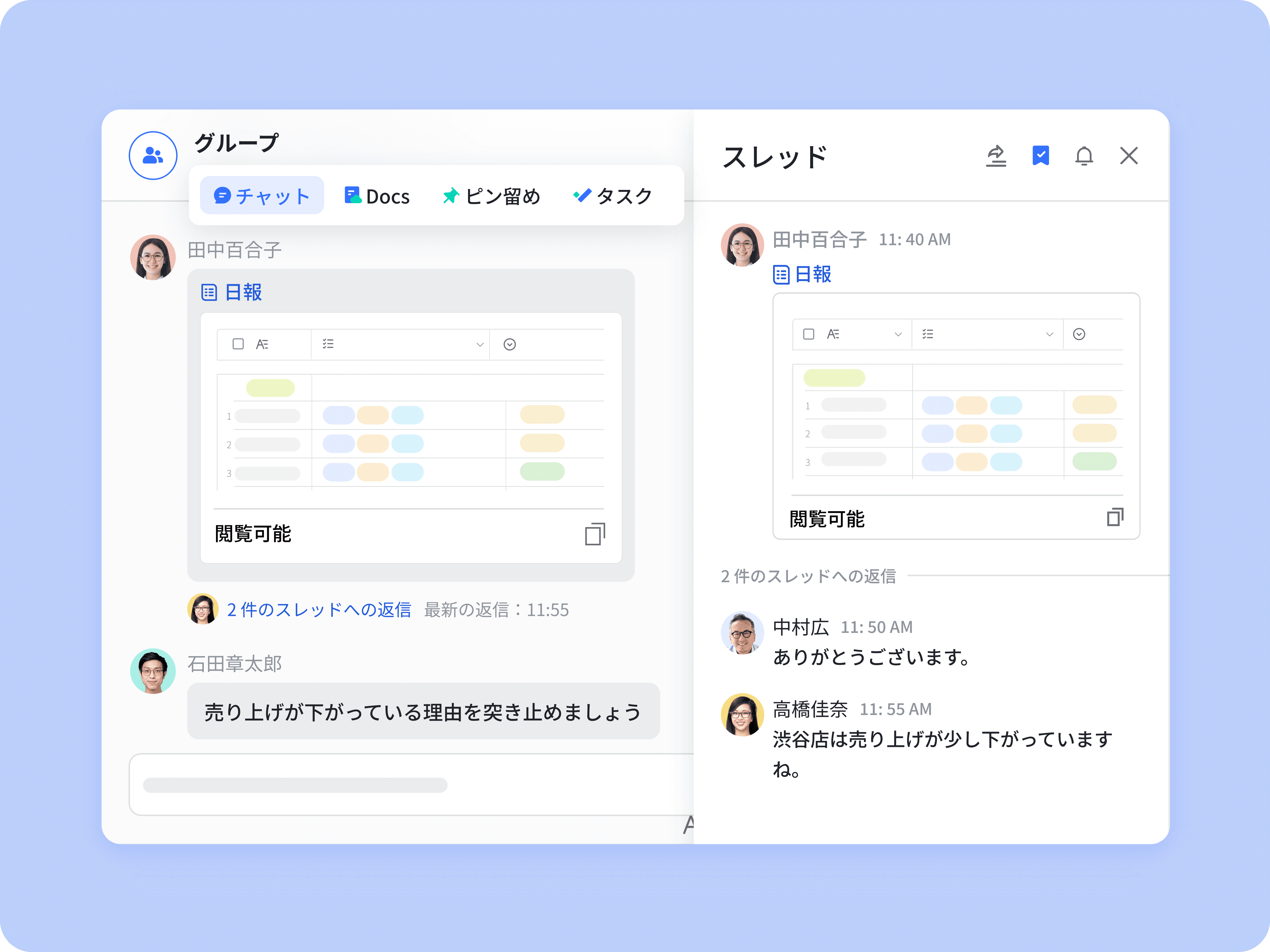 フィードバックの迅速化