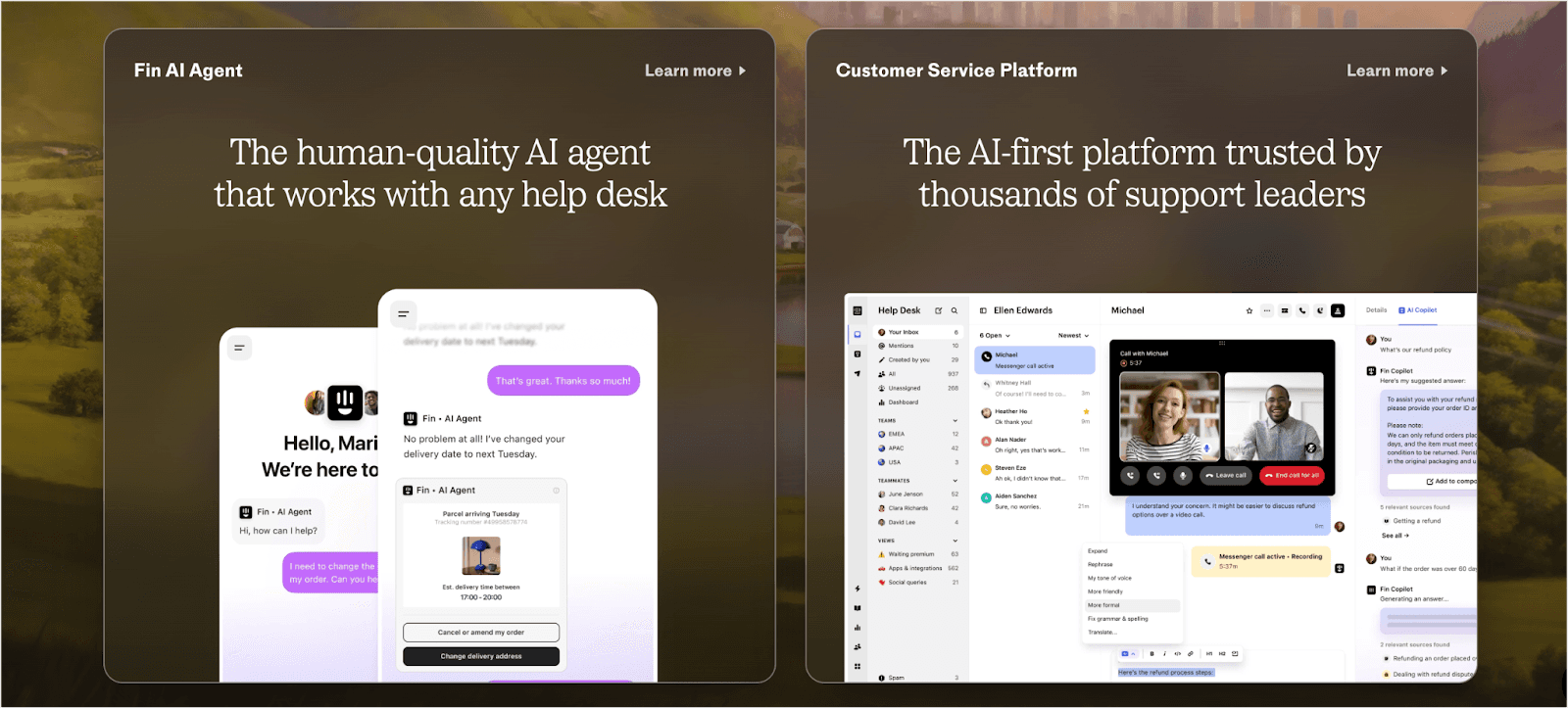 AI Agent and AI-first Customer Service Platform