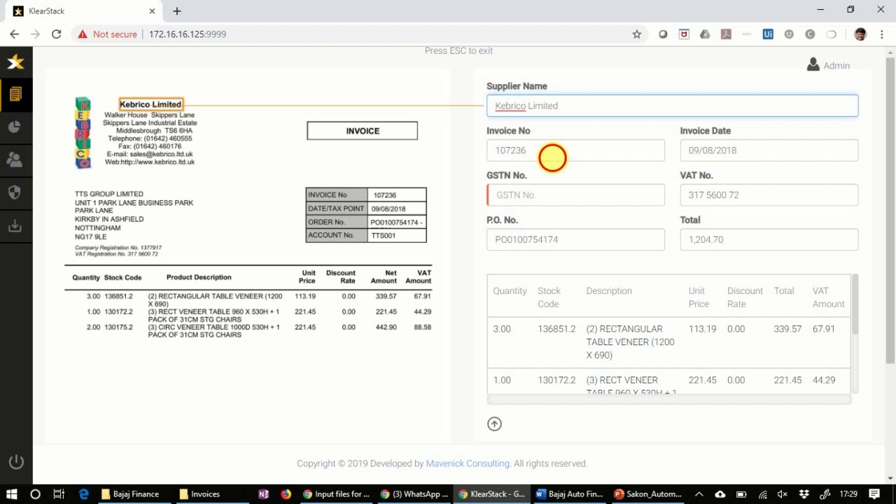 KlearStack is the AI-first IDP engine for finance teams