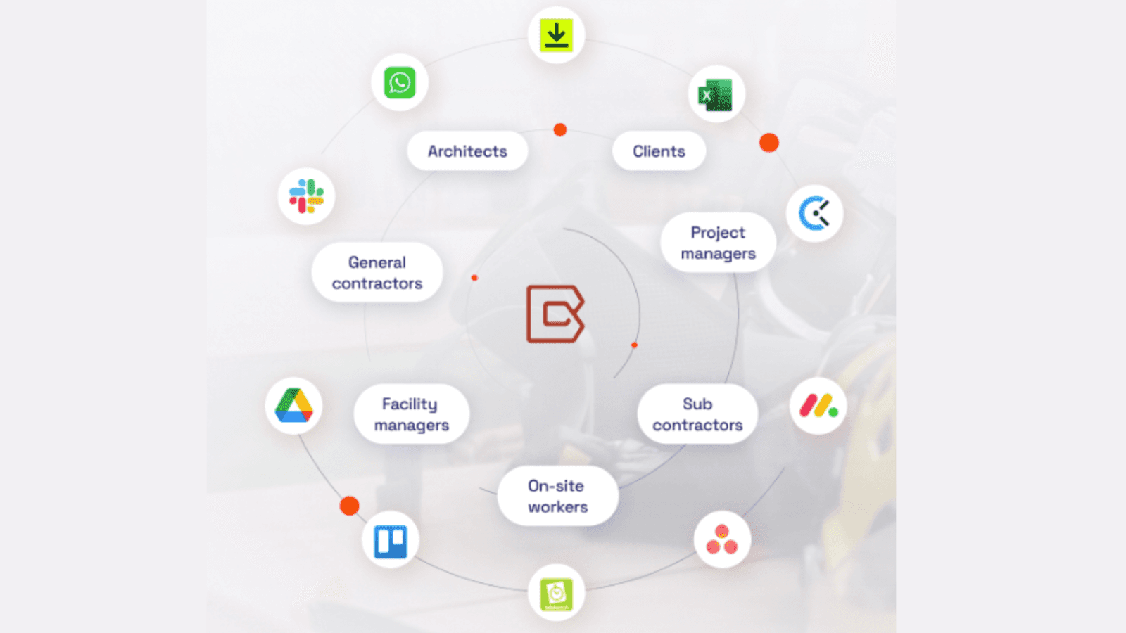 Buildbite supports construction tracking