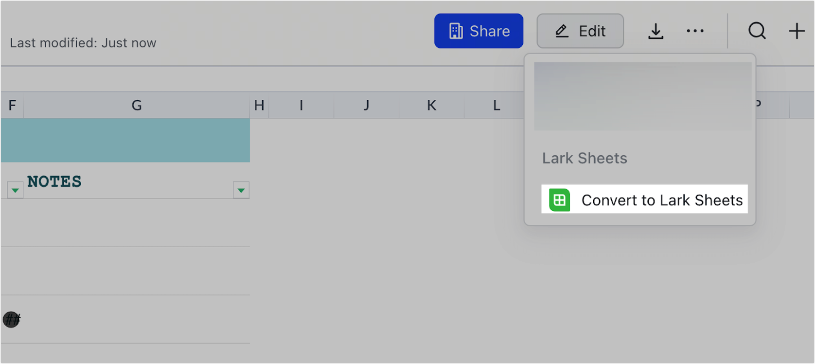 Import and convert Excel or CSV files