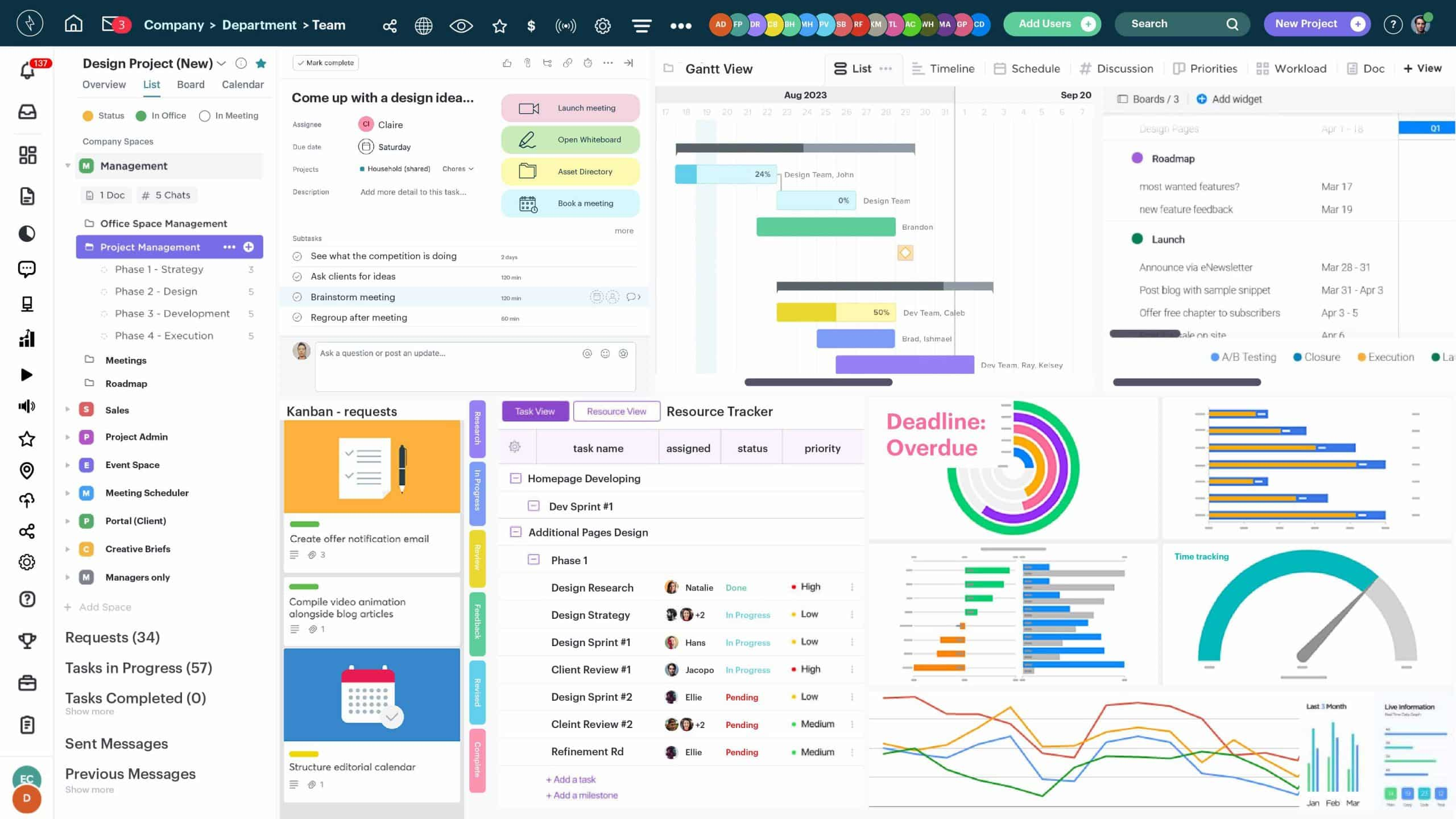 Plan for lean teams in Basecamp