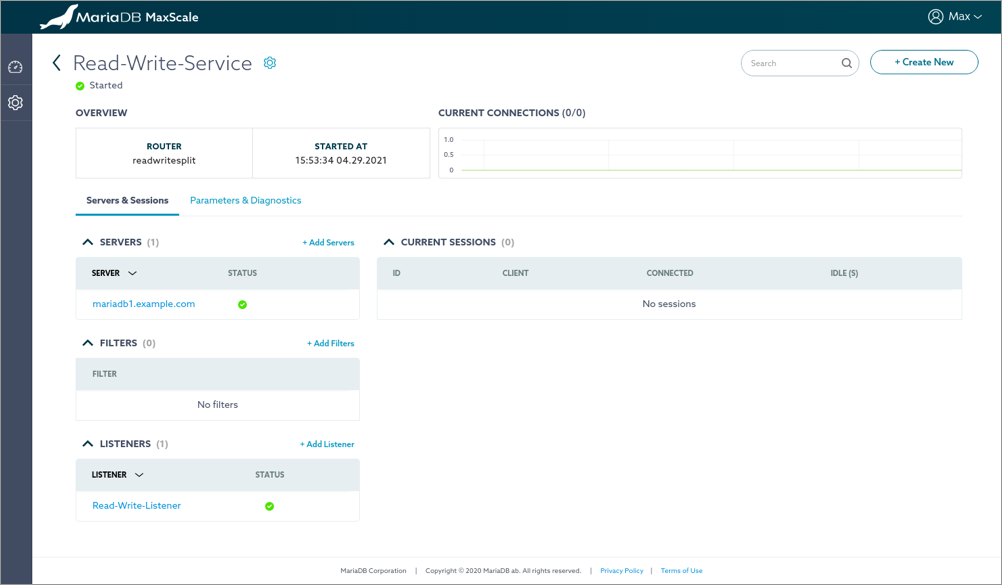 MariaDB open-source relational database