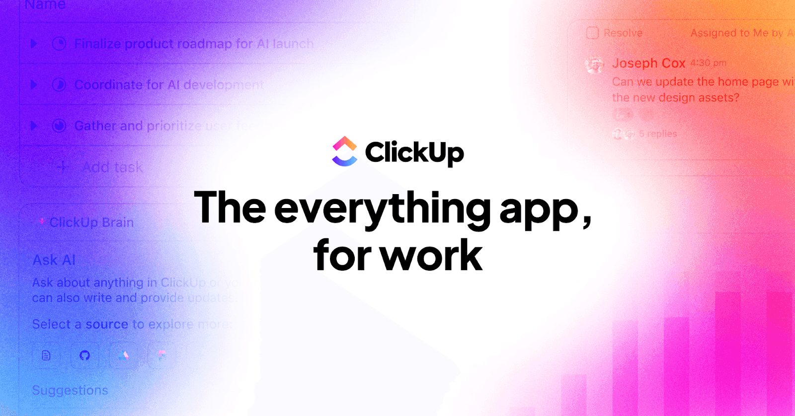 Click up at a glance