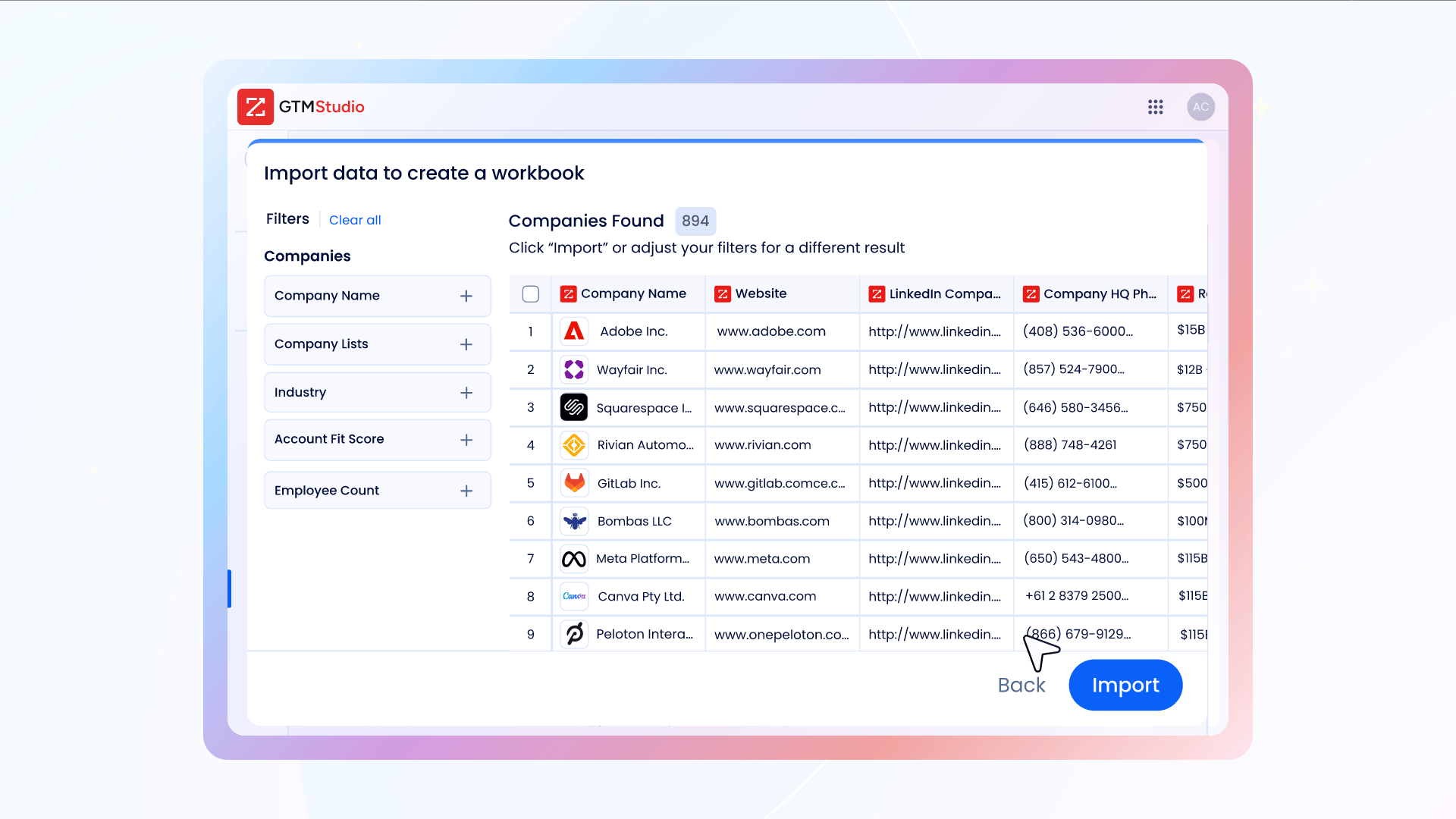 ZoomInfo B2B data enrichment