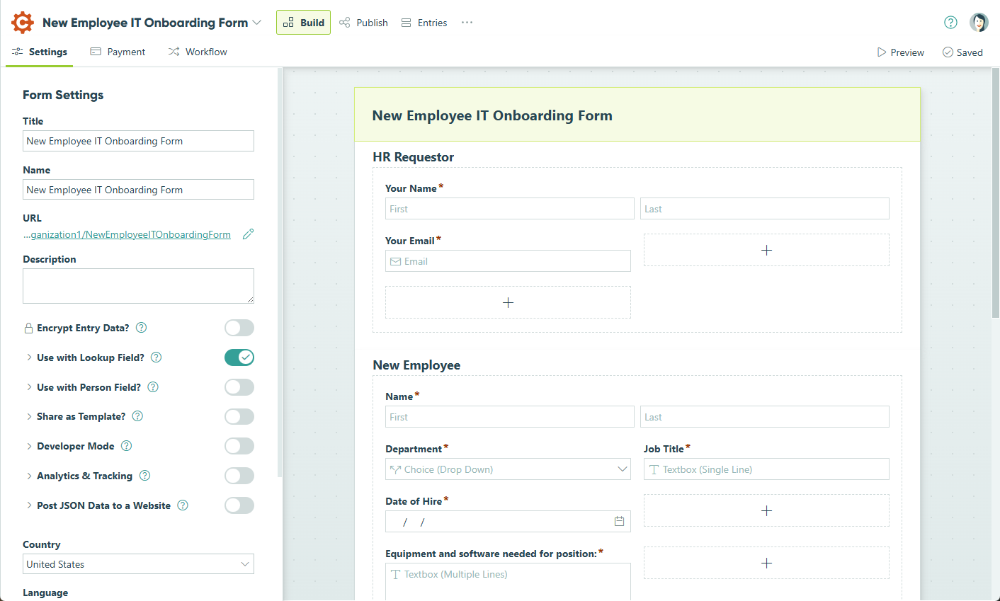 Cognito Forms is the best for logic and calculations