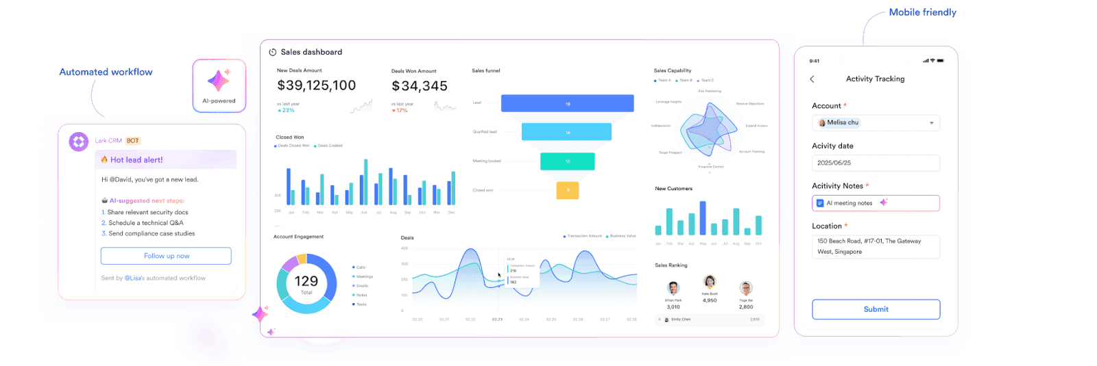 Lark CRM overview