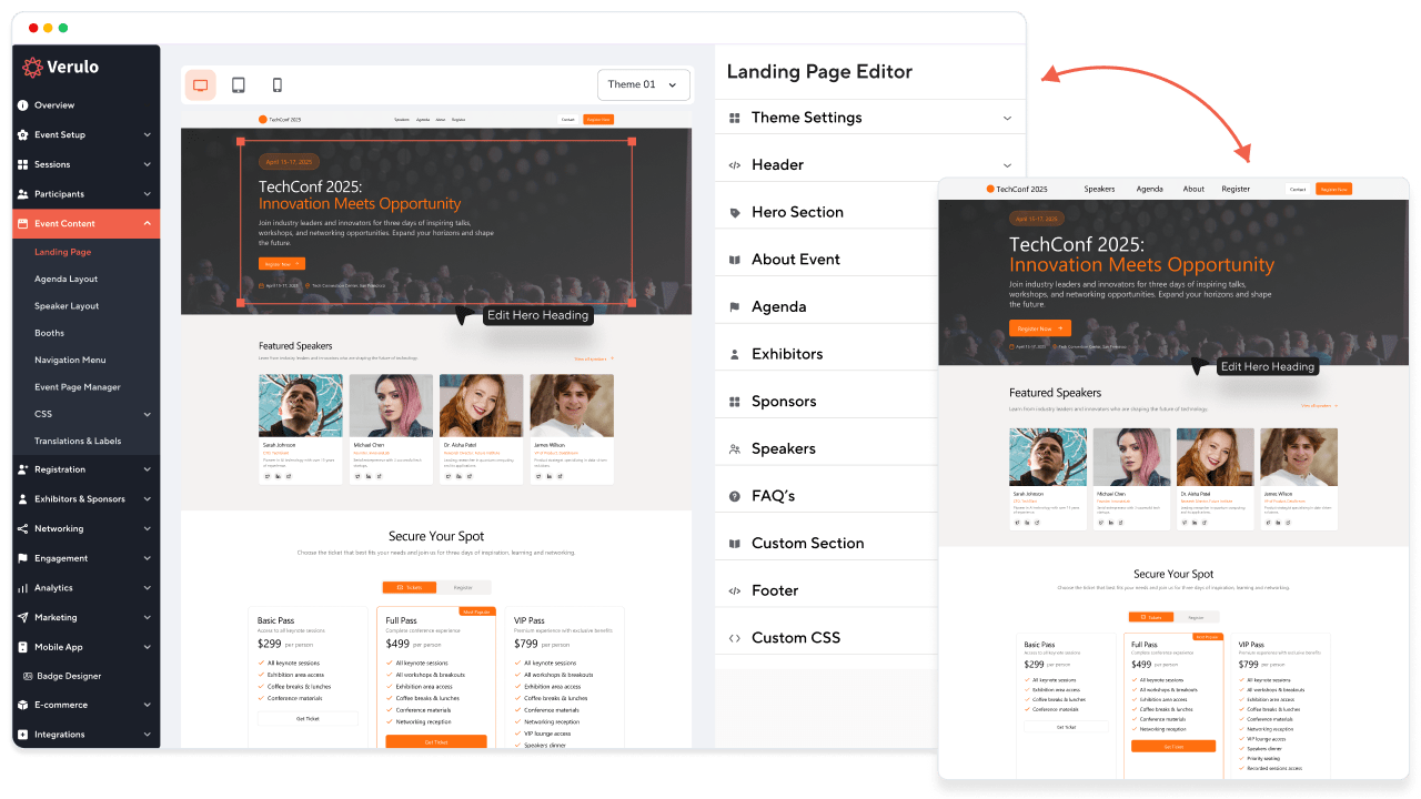 vFairs events platform