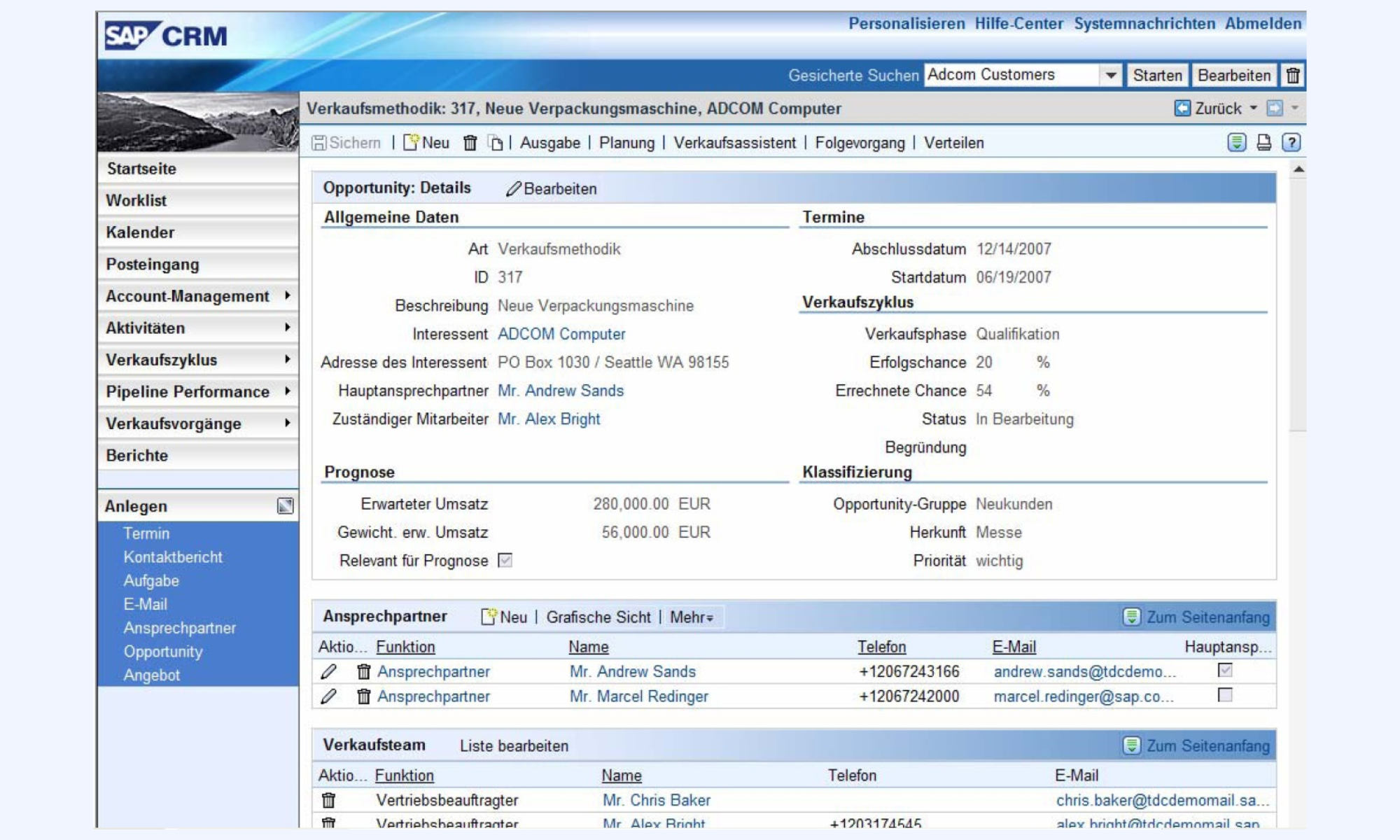 SAP CRM: Enterprise-scale CRM solution